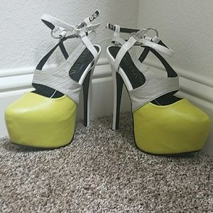 High heels multi color